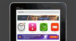 Desktop Screenshot of iosicons.com
